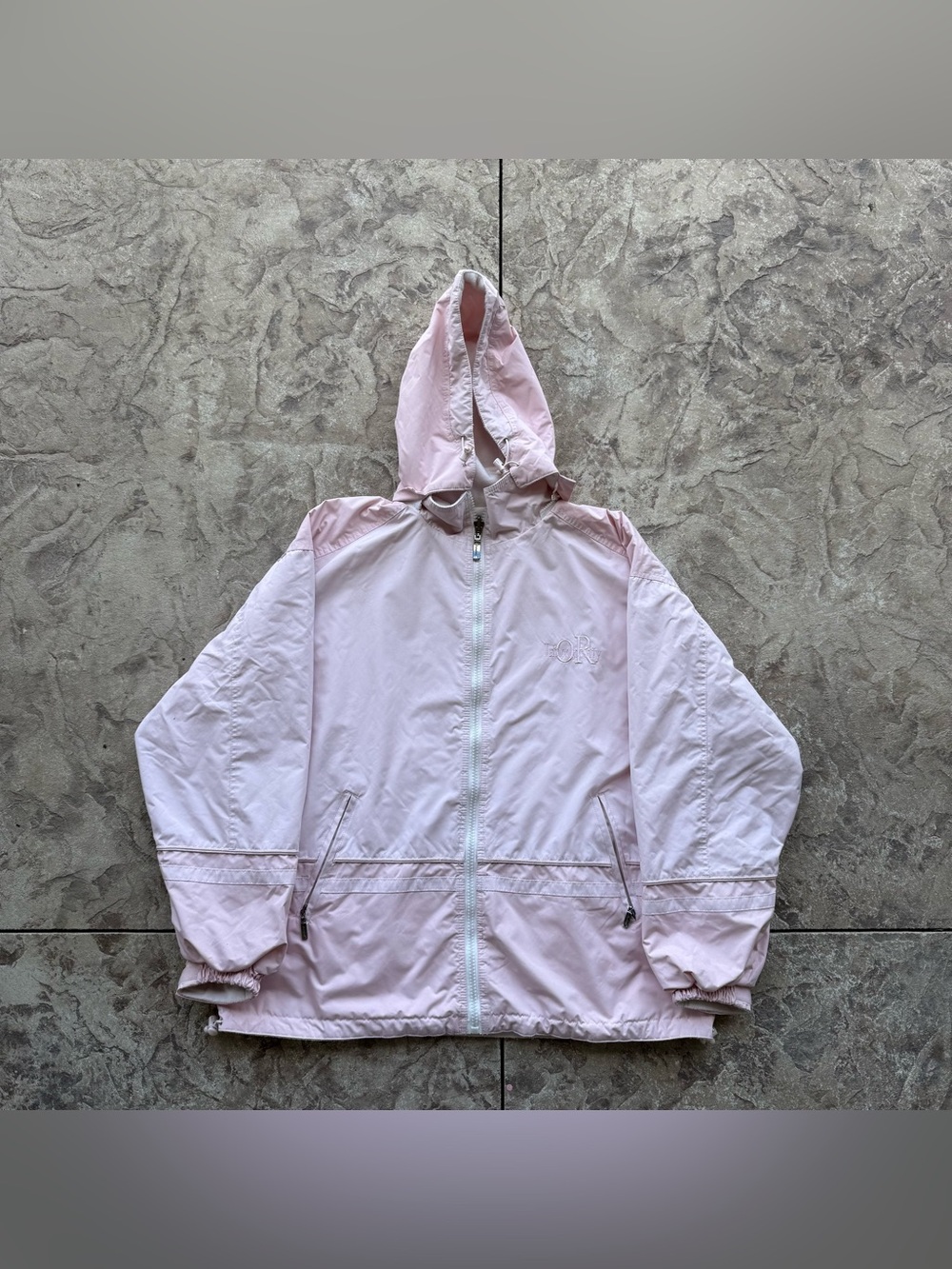 Vintage 90s Cheneral Reversible Lincoln City Pink Hooded fleece Jacket XL